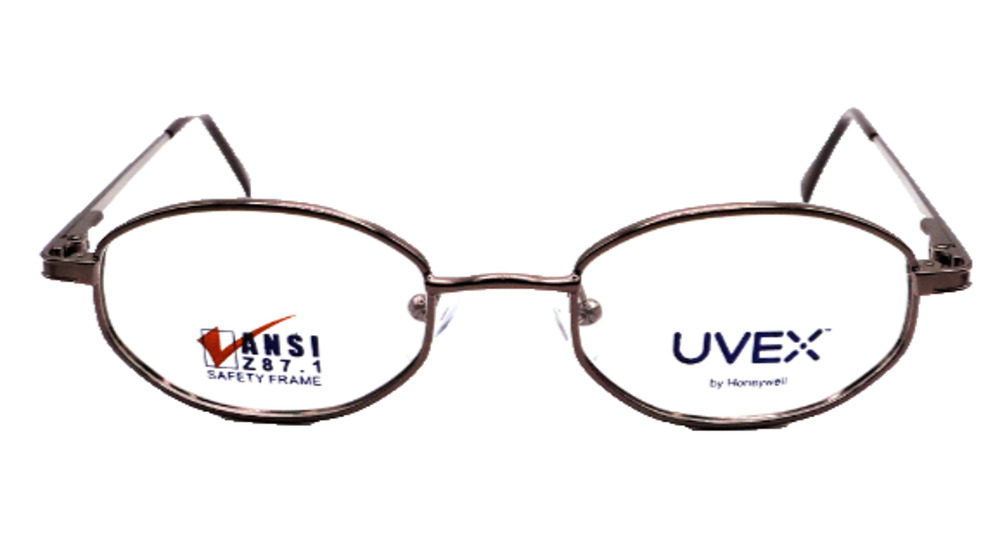 UVEX TITMUS BC15 DARK STEEL SAFETY EYEGLASSES FRAMES 48-20-140 ANSI Z87.1